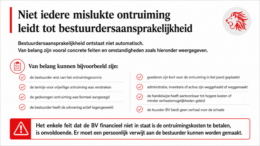 bestuurdersaansprakelijkheid-bij-ontruiming-en-voor-ontruimingskosten